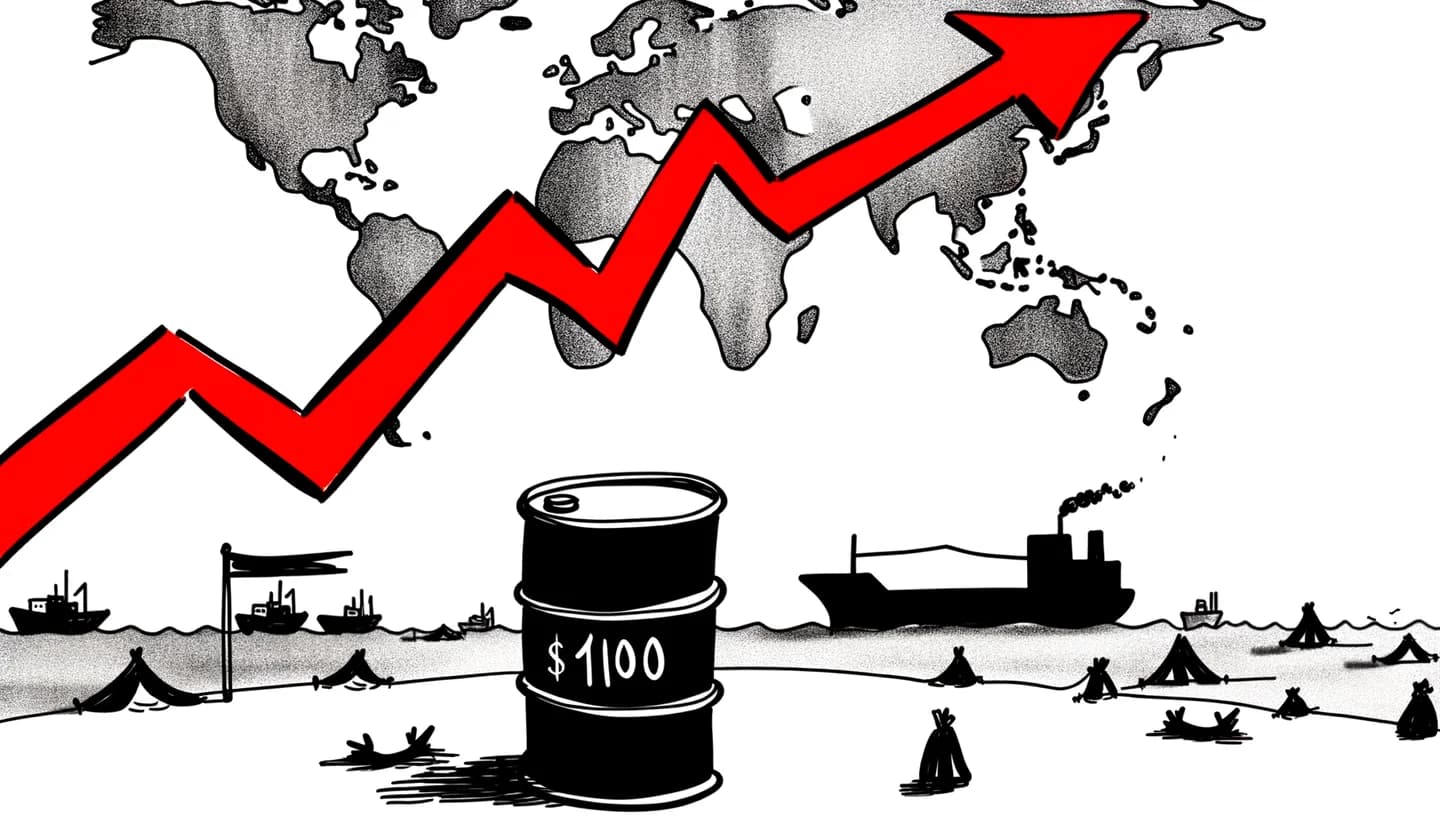 Oil Spikes Above $100 on Blockade | StockCram