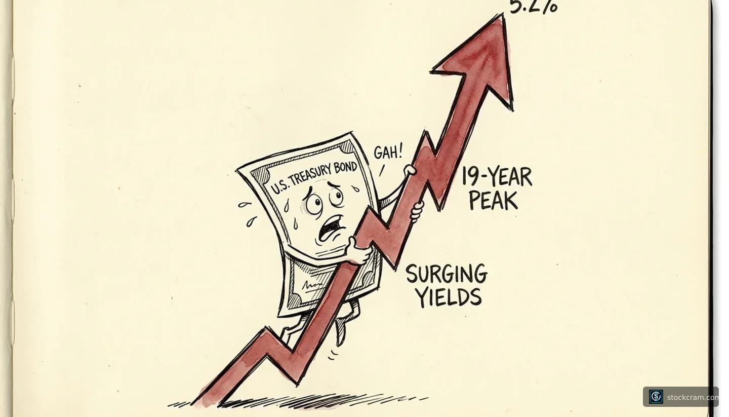 Bond Yields Hit 19-Year Highs | StockCram
