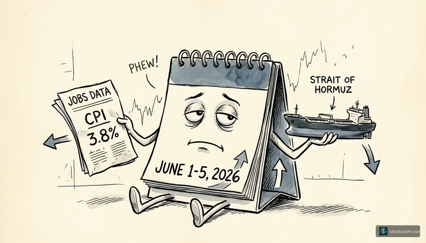 Week Ahead: Monday, June 1, 2026 to Friday, June 5, 2026