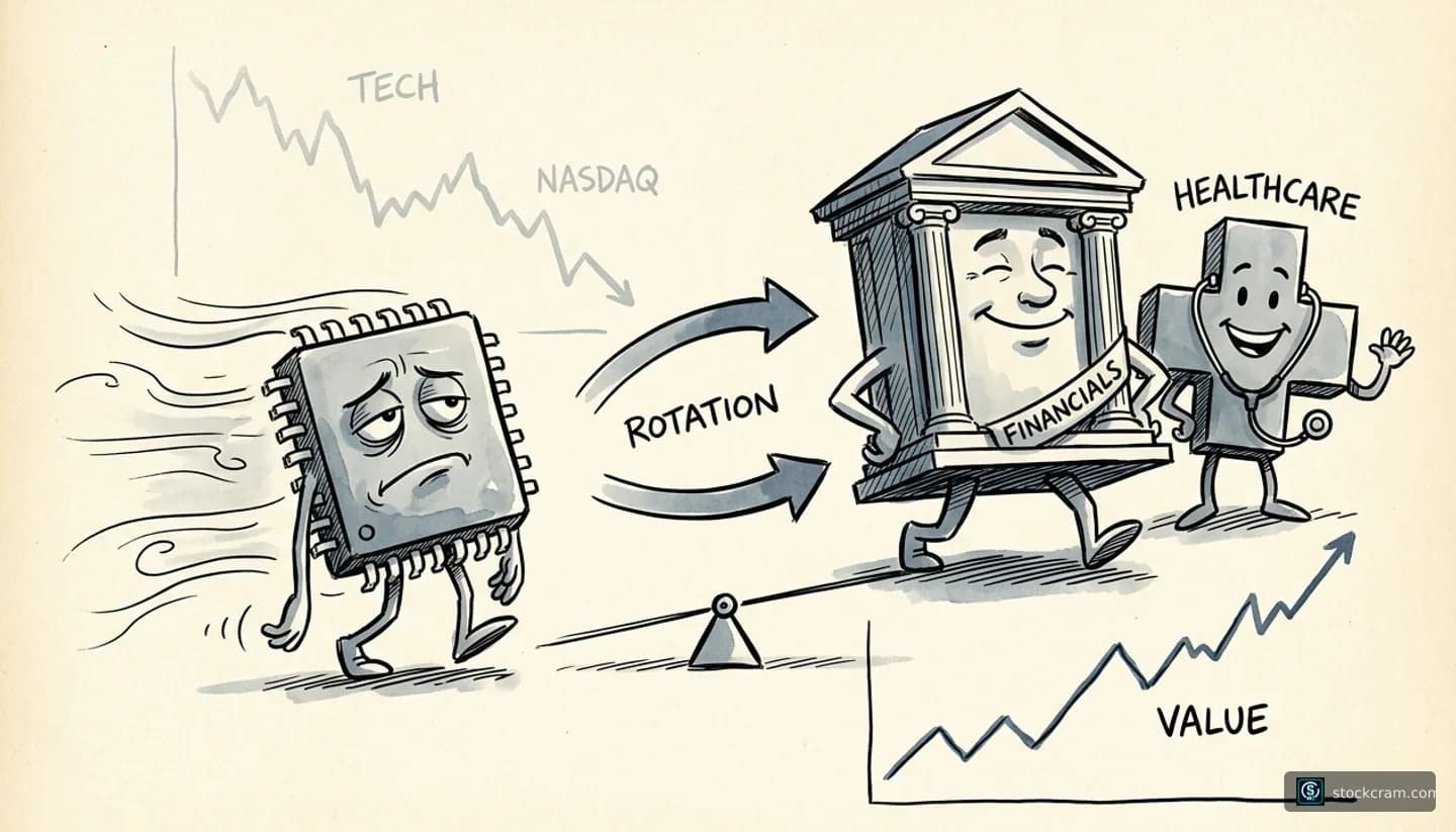 Market Rotation: Tech to Value | StockCram