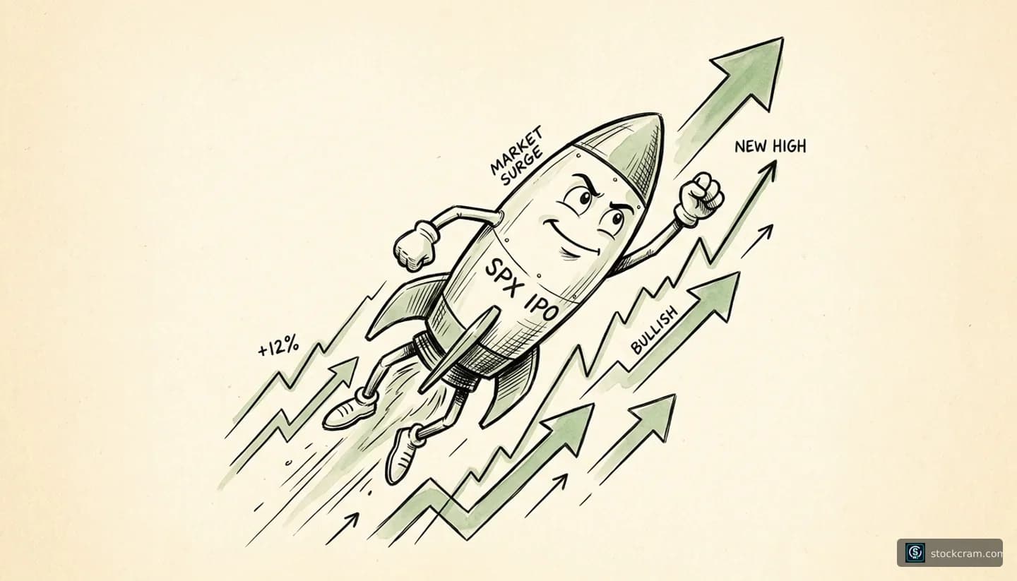 SpaceX IPO & Iran Peace Drive Market Rally | StockCram