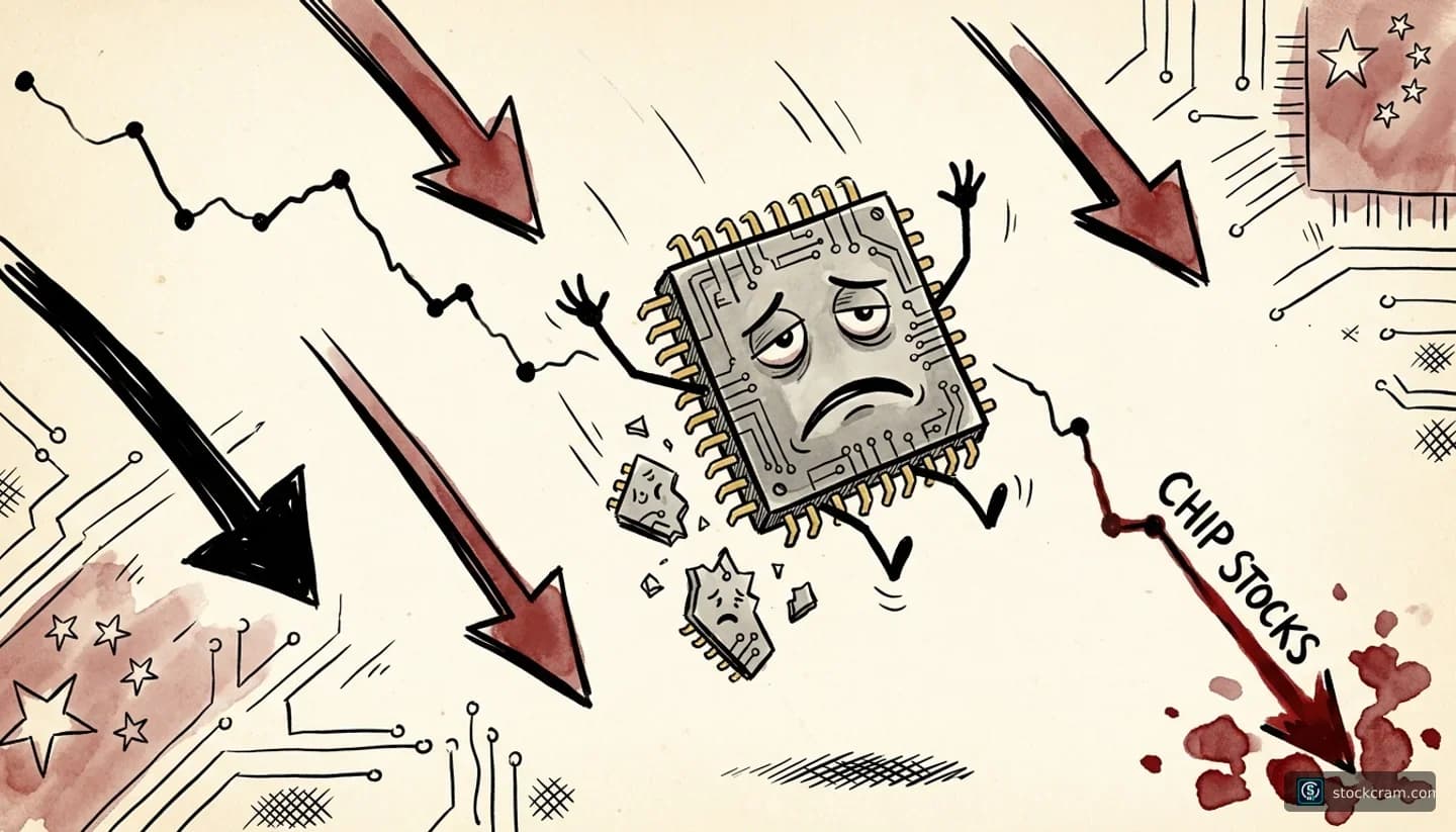 Chip Stocks Crater on China Tech | StockCram