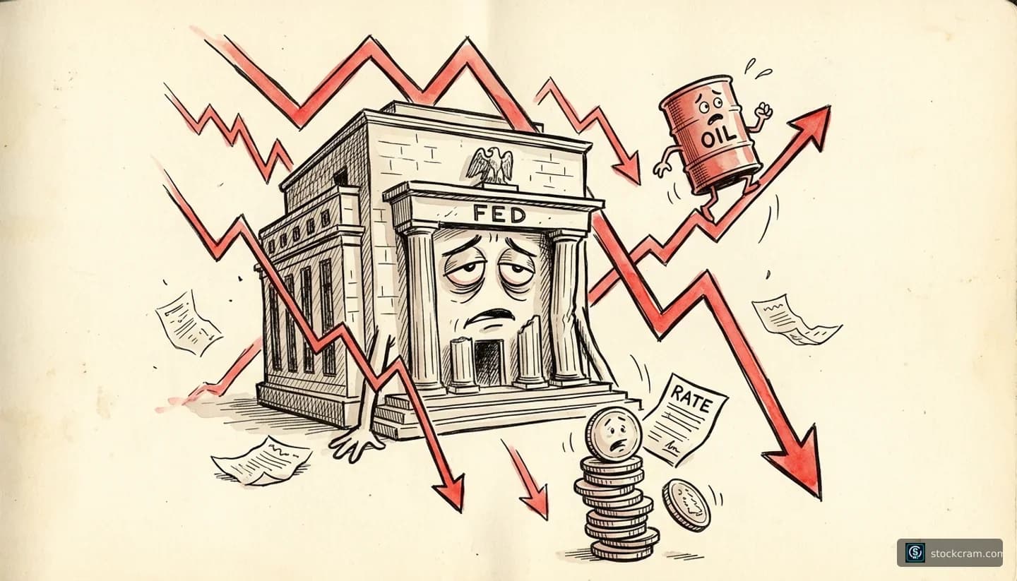 Fed Holds Rates, Markets Tumble | StockCram