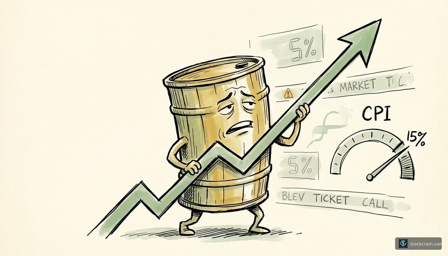 Oil Surge & CPI Ahead: Market Analysis | StockCram