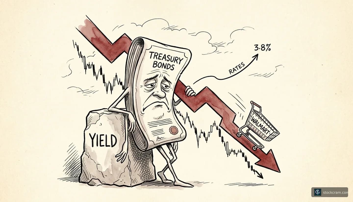 Treasury Buyback Fails & Walmart Slumps | StockCram