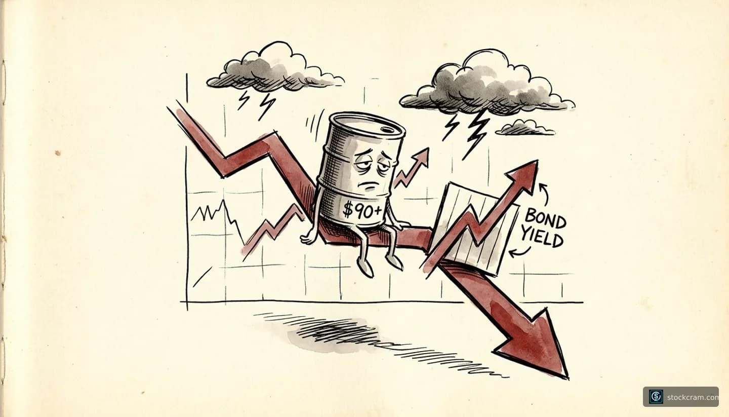 Why Stocks Fell Sept 3: Oil Spike & Bond Yields | StockCram