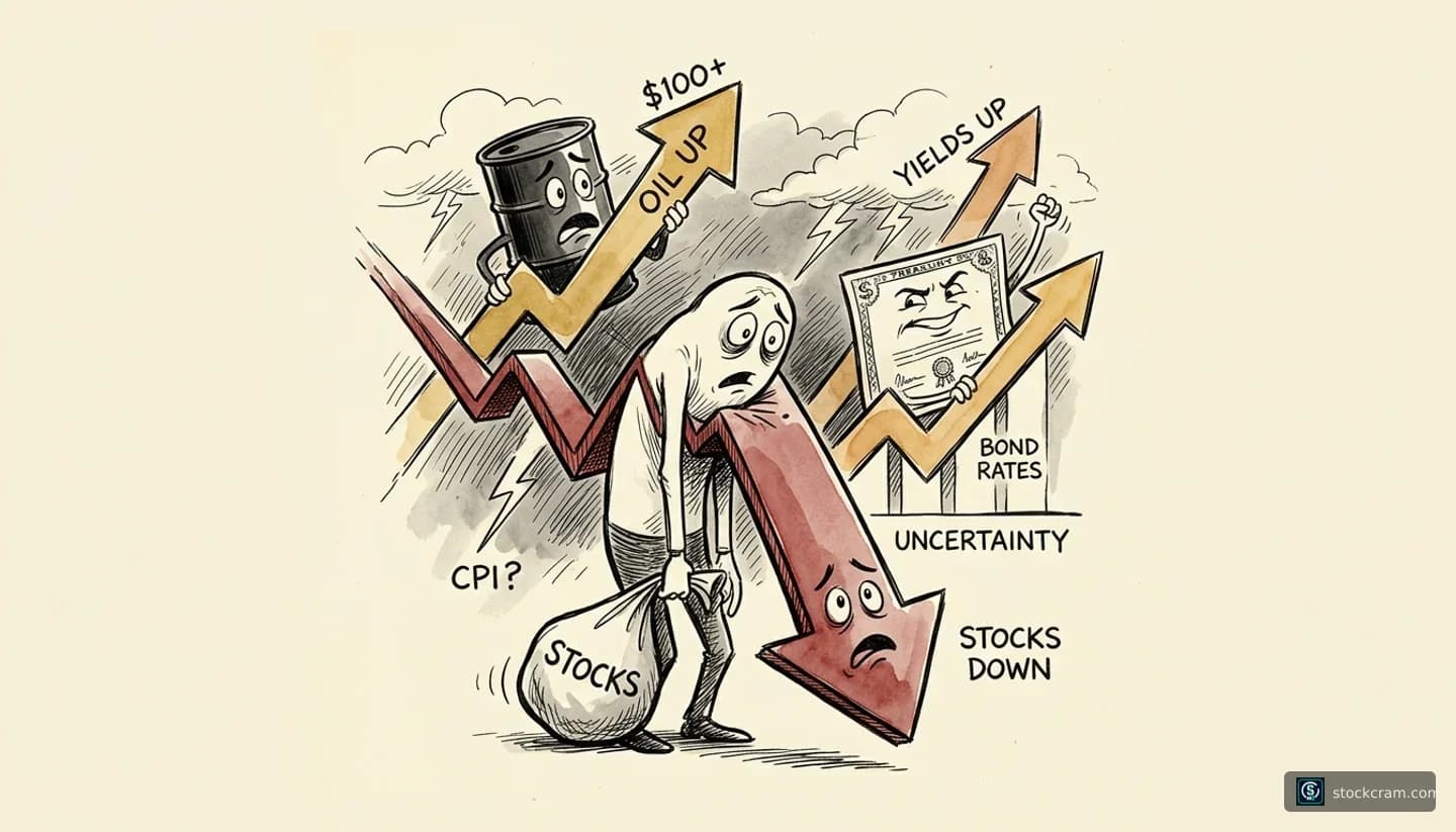 Why Stocks Fell Sept 10, 2026: Oil & Yields | StockCram