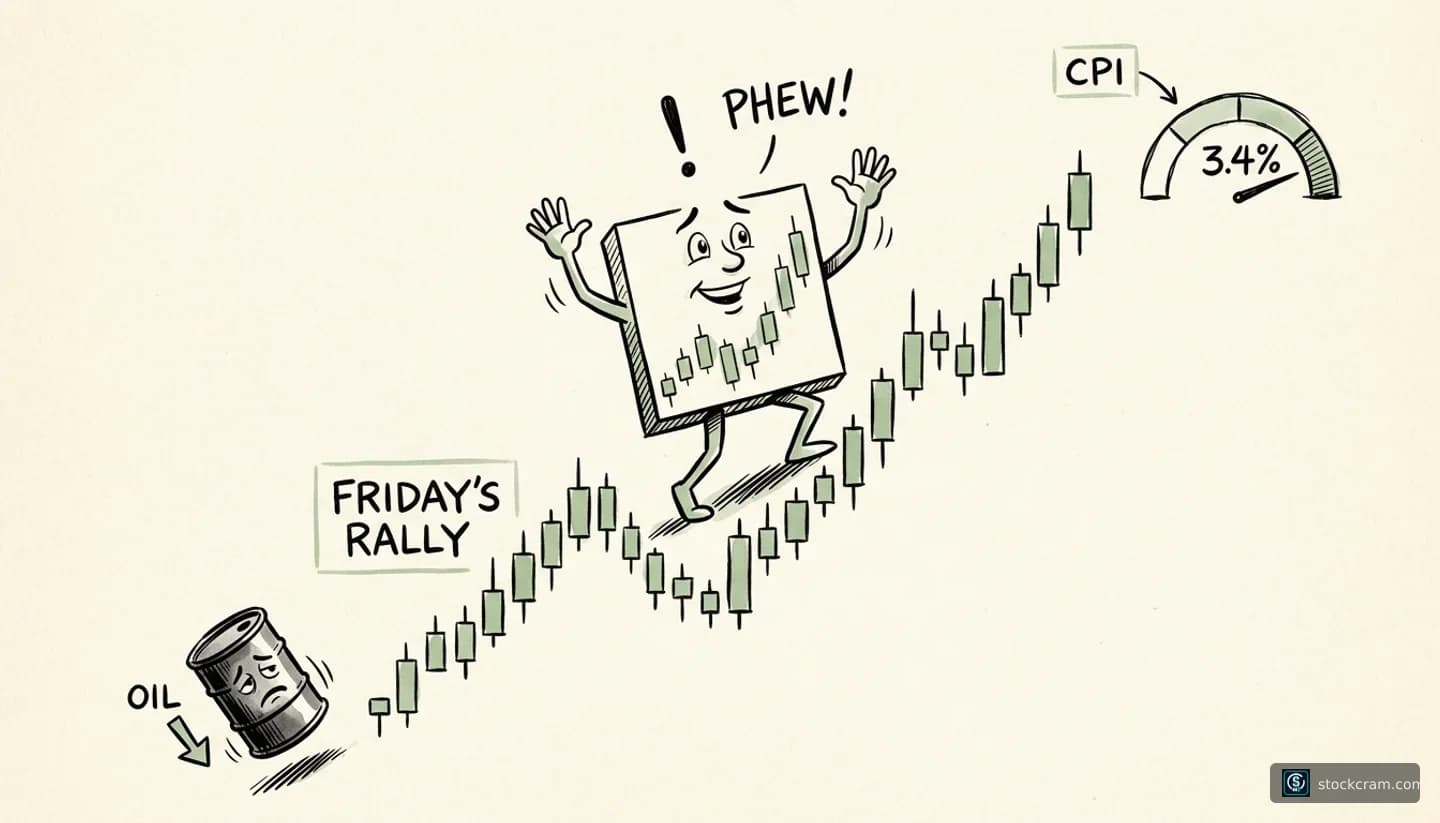 Stocks Rally Sept. 11: Oil Eases, CPI Data | StockCram
