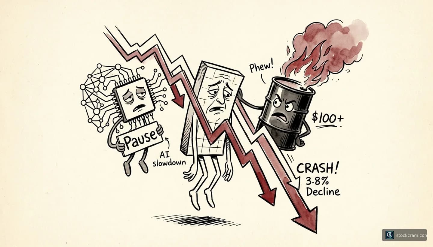 Why Stocks Fell Sept 14: AI Slowdown & Oil | StockCram