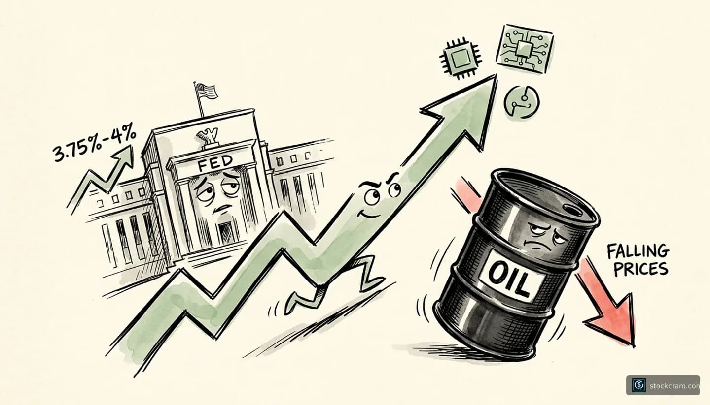 Markets Rally Despite Fed Hike: Oil Falls | StockCram