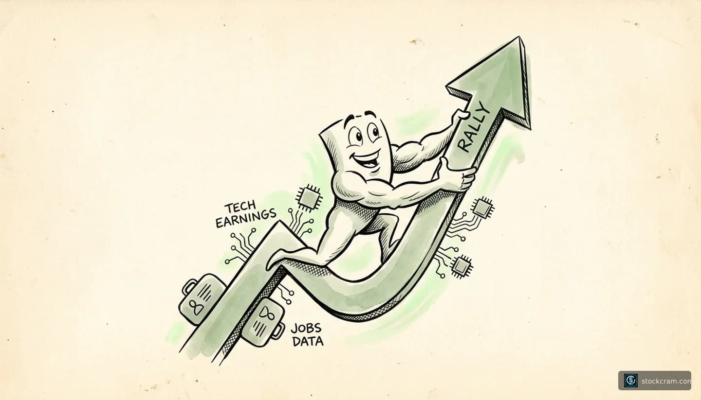 Stocks Up on Jobs & Tech Earnings Oct 1 | StockCram