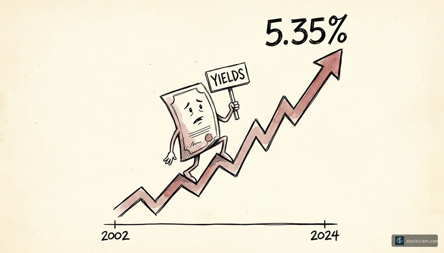 Markets Oct 8, 2026: Treasury Yields Hit 5.35%