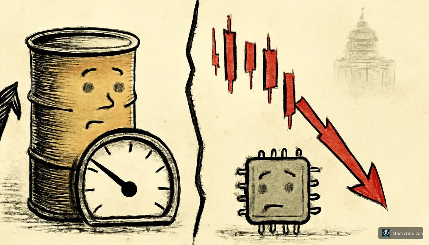 Markets This Week: Oil Spike, Tech Selloff