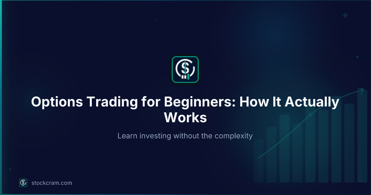 Options Trading for Beginners: Complete Guide | StockCram