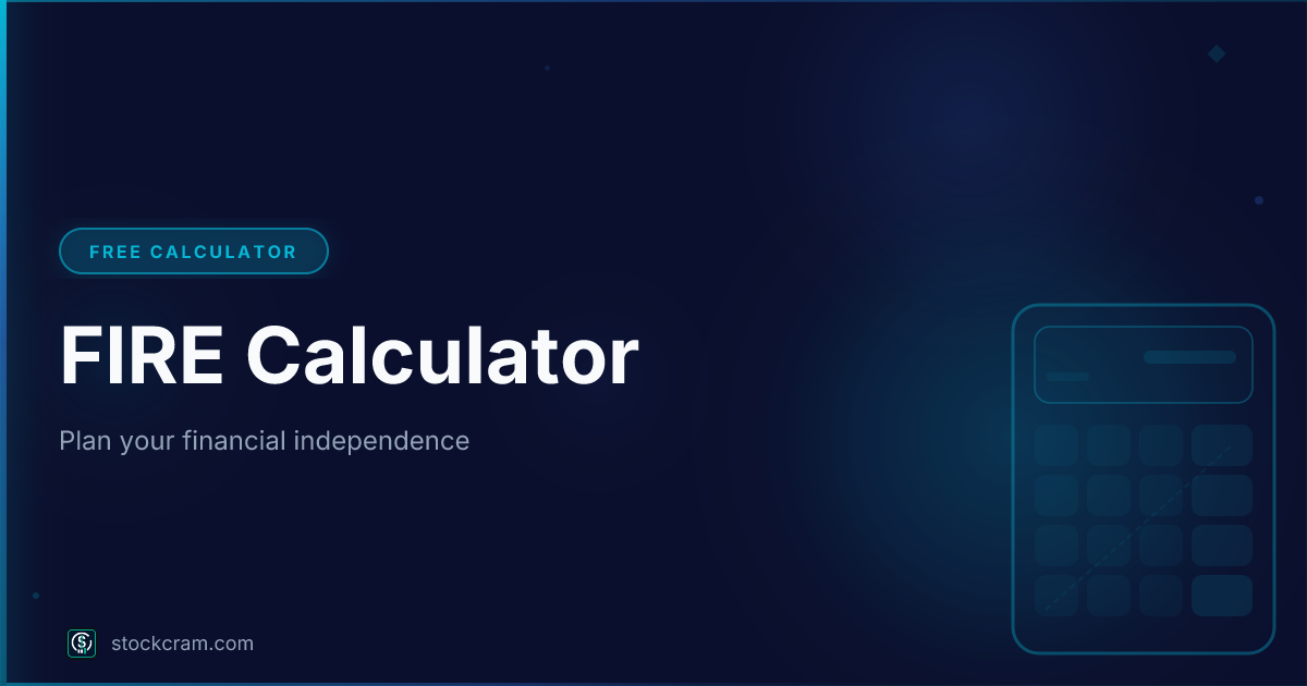 Free FIRE Calculator | StockCram