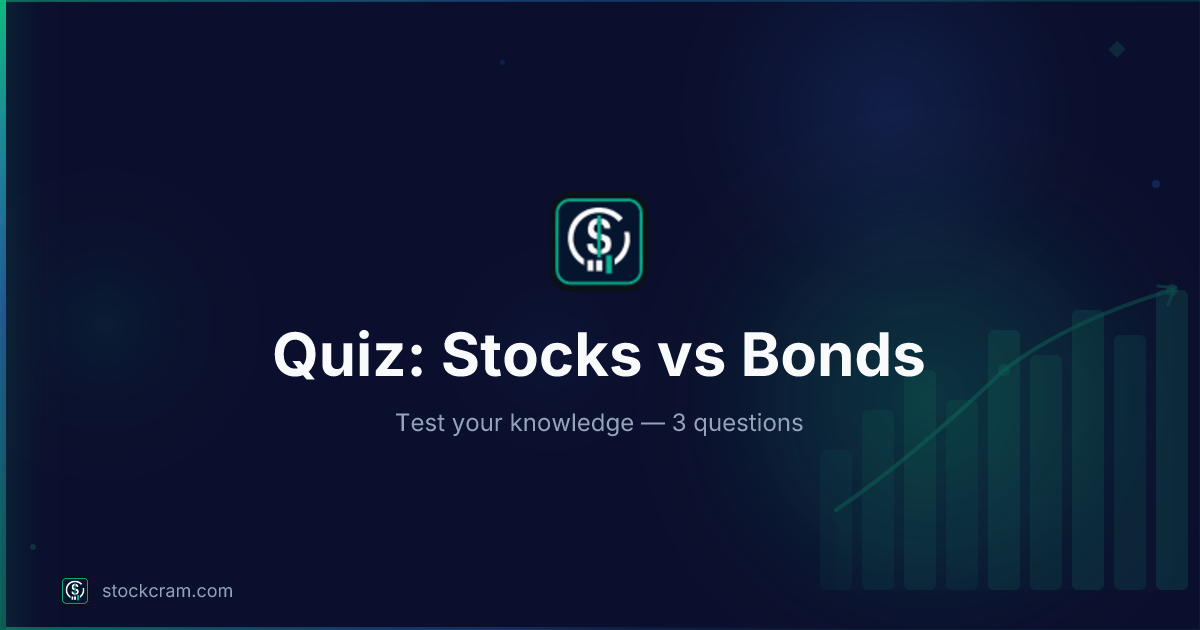 Quiz: Stocks vs Bonds | StockCram