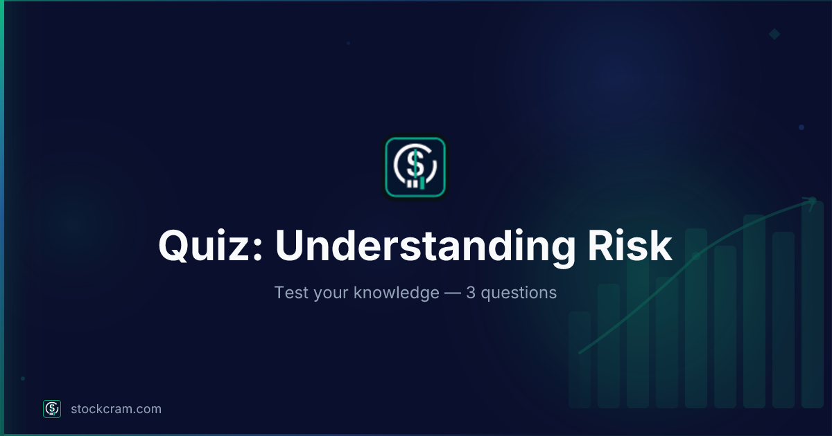 Quiz: Understanding Risk | StockCram