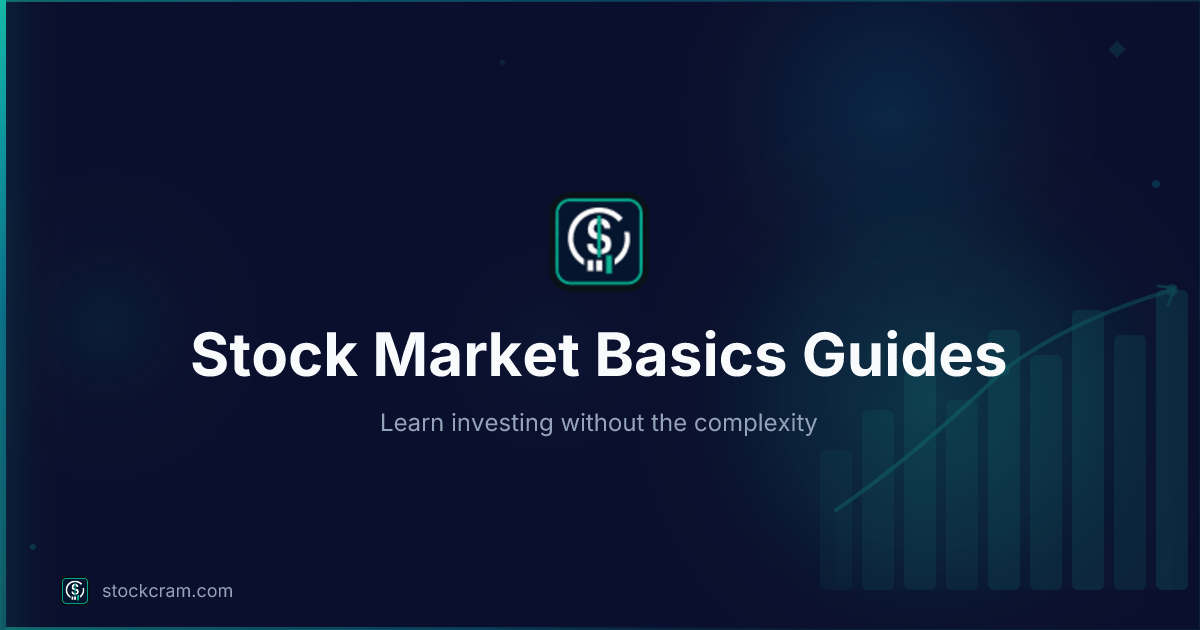 Stock Market Basics Guides for Beginners | StockCram